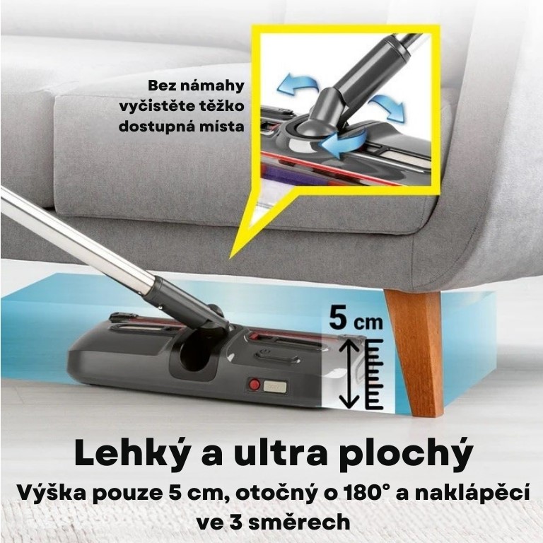 CleanMaxx Akumulátorový zametač s LED osvětlením 16662 1 (7)